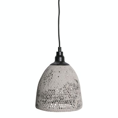 Lampade a sospensione di design grigio PTMD Giza