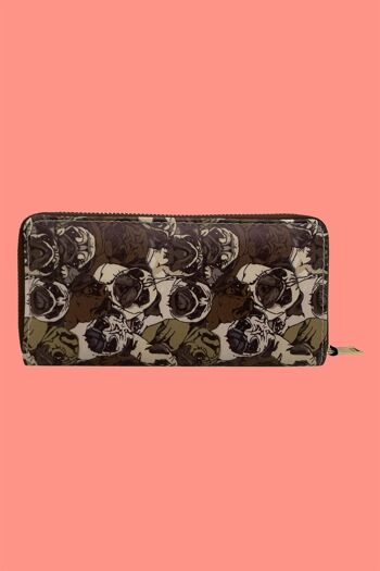 Collection de sacs camouflage Pug Dog - Porte-monnaie