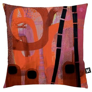 Housse de coussin CALDAROLA | 50x50 | velours doux