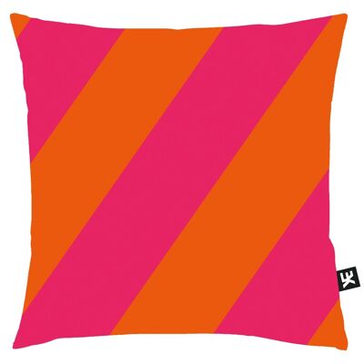 Cushion cover MIRA ORANGE | 50x50 | soft velvet