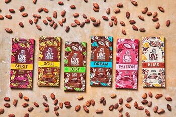 Chocolat L♥it Végan Bio COSY NOISETTES 58% - 70 g 4