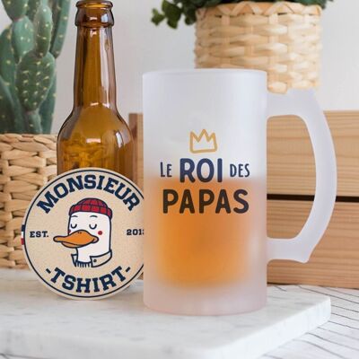 The king of dads beer mug