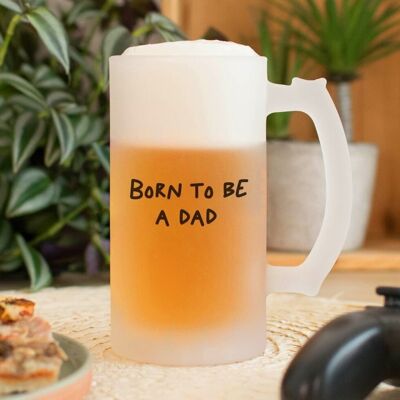 Jarra de cerveza Born to be a dad