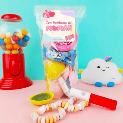 Sachet bonbon années 80 et 90 - Les bonbons de Maman