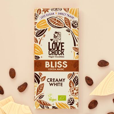 Chocolate Blanco Vegano Bio BLISS CREAMY DELICE - 70 g