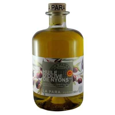 Huile d'olive de Nyons AOP (Appellation d'Origine Protégée) 50 cl
