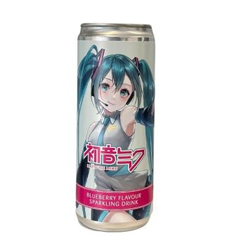 Hatsune Miku Wave II Blueberry Soda 24x330ml 1