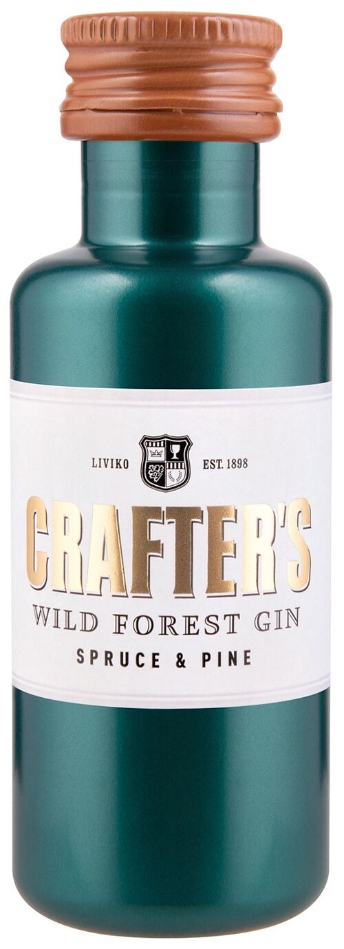 Crafter`s Wild Forest Gin Miniatur, 40 ML, 47%