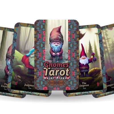 Tarot de los Gnomos - Arcanos Mayores