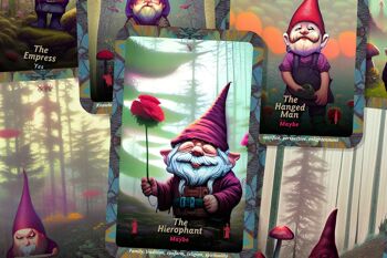 Tarot des Gnomes - Arcanes Majeurs 8