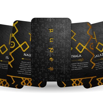 Golden Runes Oracle - Cartas nórdicas