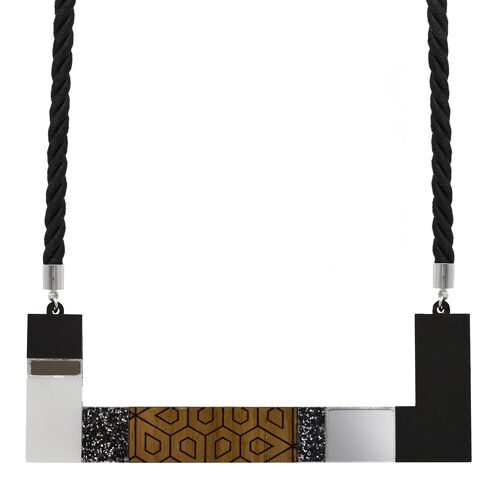 Rectangle Blocks Necklace