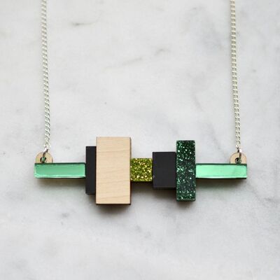 Mini Blocks Necklaces