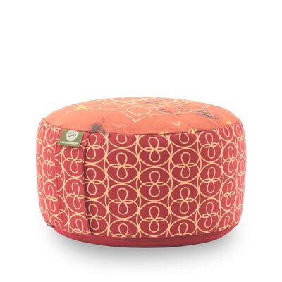 Meditation cushion Chakra Style Red