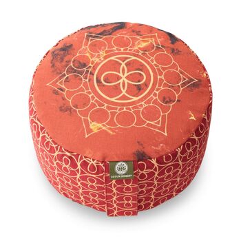 Coussin de méditation Chakra Style Rouge 2