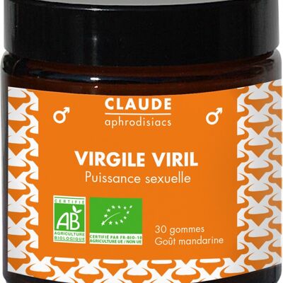 Virgile Viril – 30 Gummibärchen – Nahrungsergänzungsmittel – Sexuelle Leistungsfähigkeit – Valentinstag