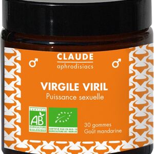 Virgile Viril - 30 Gummies - Complément alimentaire  - Performance sexuelle - Saint Valentin