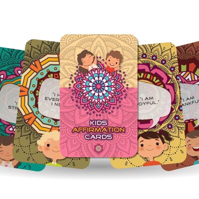 Cartes d'affirmation pour enfants - Cartes de sagesse pour enfants