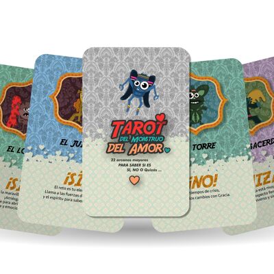 Love Monster Tarot - Oui Non - Major Arcana (Espagnol)