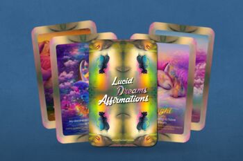 Affirmations sur les rêves lucides - Cartes de sagesse pour les rêves lucides 6