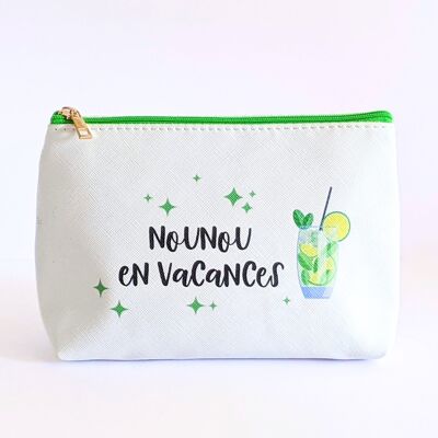 Thank you Nanny pouch - End of school year nanny gift, School thanks - Nanny on vacation