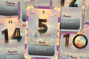 Numerology Power Oracle - Cartes de numérologie 8