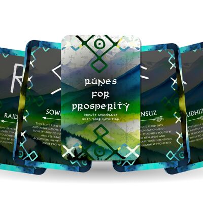 Runas of Prosperity - Crea abundancia con tu intuición