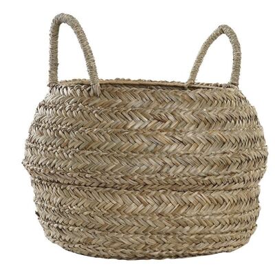 SEAGRASS BASKET 40X40X30 NATURAL DC194938