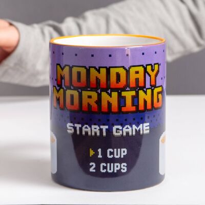 Taza Pro Gamer - Lunes por la mañana