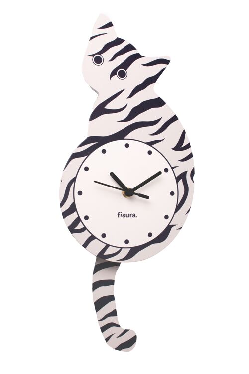 Reloj Gato - Negro