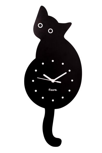 Horloge Chat - Tigré 1