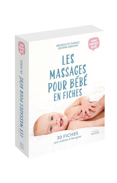 LIVRE PARENTING - Les massages pour bébé en fiches