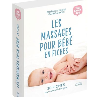 LIVRE PARENTING - Les massages pour bébé en fiches