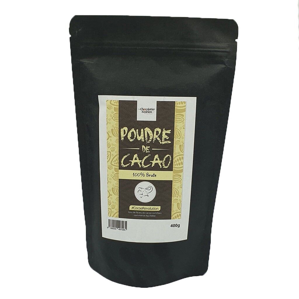 Buy wholesale Raw cocoa powder without sugar 400g package