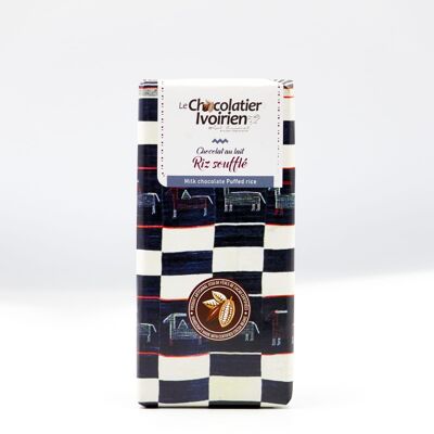 Tableta de chocolate "Leche Tabl'Ivoire Arroz inflado 40%" 100g