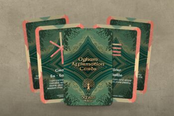 Cartes d'affirmation Ogham - L'Oracle Ogham 6