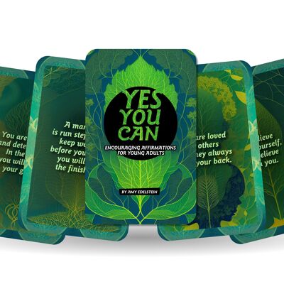 yes you can! - Encouraging Affirmations for Young Adults - By Amy Edelstein