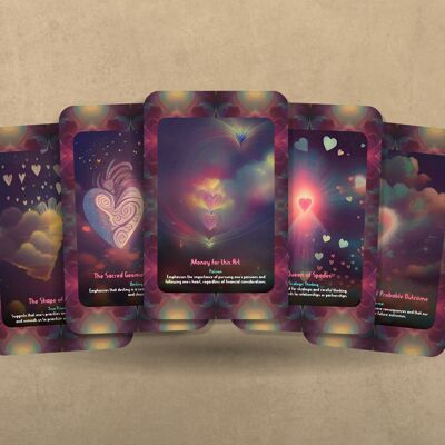 The Shape of my Heart - Oracle Cards