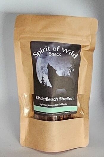 Spirit of Wild Snack Lanières de Boeuf 100g 2