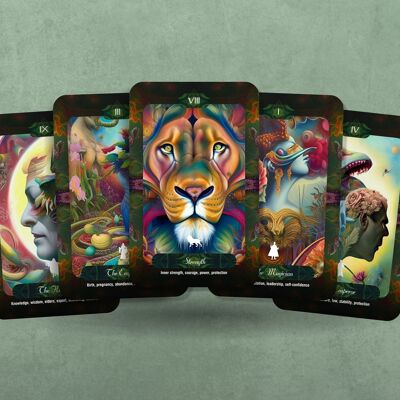 The Hallucinogenic Tarot  - Major Arcana - Psychedelic Cards