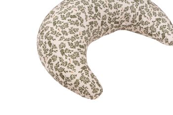 COUSSIN D'ALIMENTATION 100% BAMBOU VERT FLORAL 2