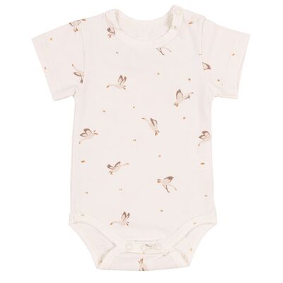 BODY MANICA CORTA ORGANIC GOOSE 68-74