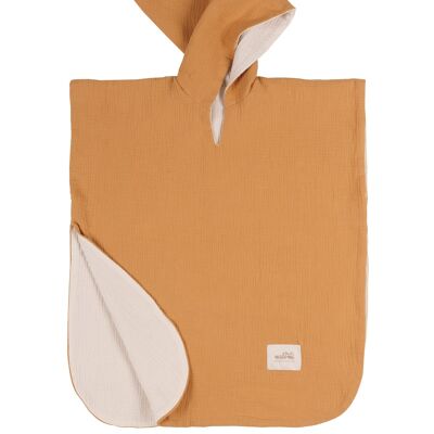 PONCHO MOUSSELINE CAMEL M