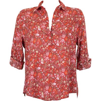 Chemise Vero T2 Coquelicot