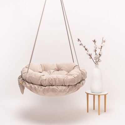 100cm Hanging chair "Soft Cream"