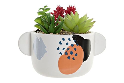 PLANTA DOLOMITE PVC 17X12,5X14 BLANCO JA183099