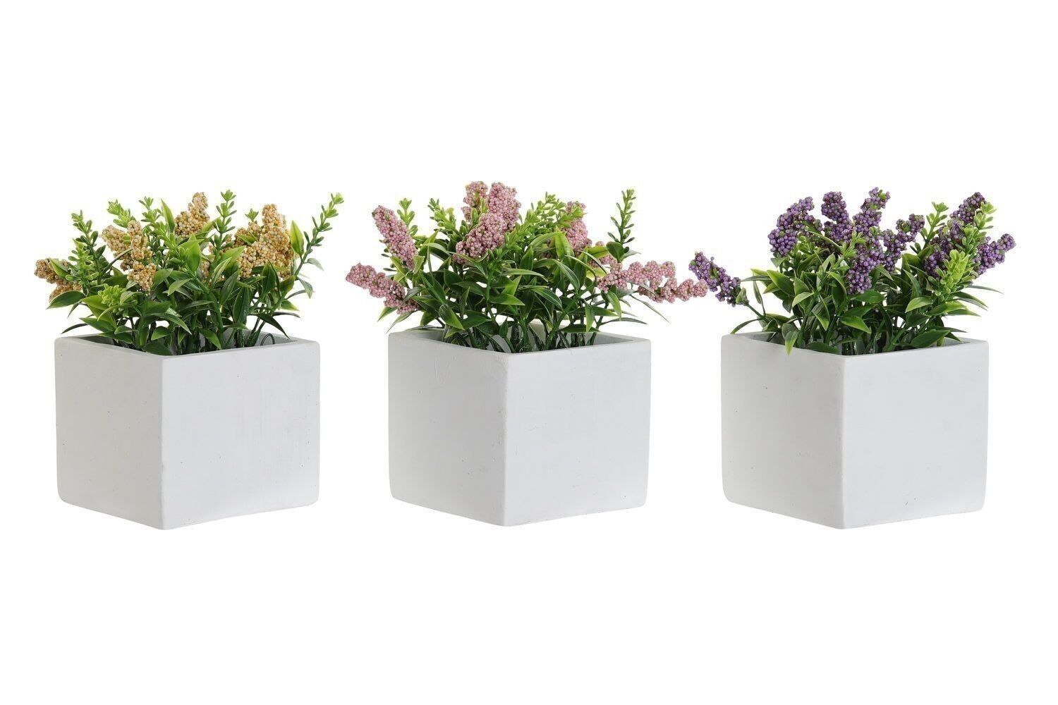 PE CEMENTO PIANTA 8.5X8.5X15 LAVANDA 3 ASSORTIMENTO. JA188738