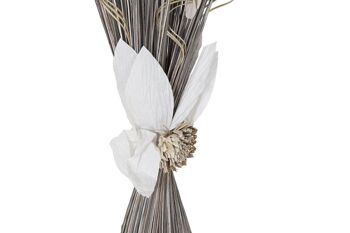 BOUQUET EN FIBRE DE COCO 35X20X100 2 ASSORTIMENTS. JA192765 2