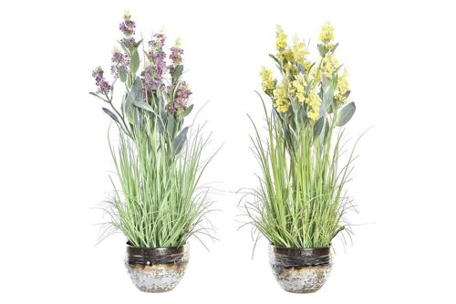 PLANTA PE PORCELANA 20X20X66 LAVANDA 2 SURT. JA194255