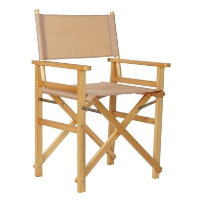 POLYESTER PINE CHAIR 56X48X87 BROWN MB192539